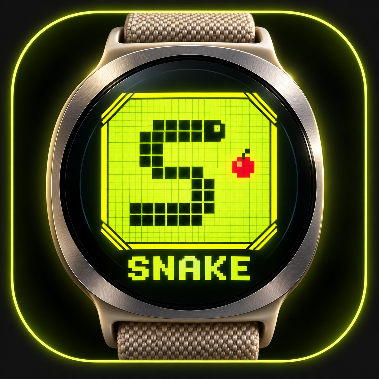 SNAKE · Wear OS – app screenshot 1