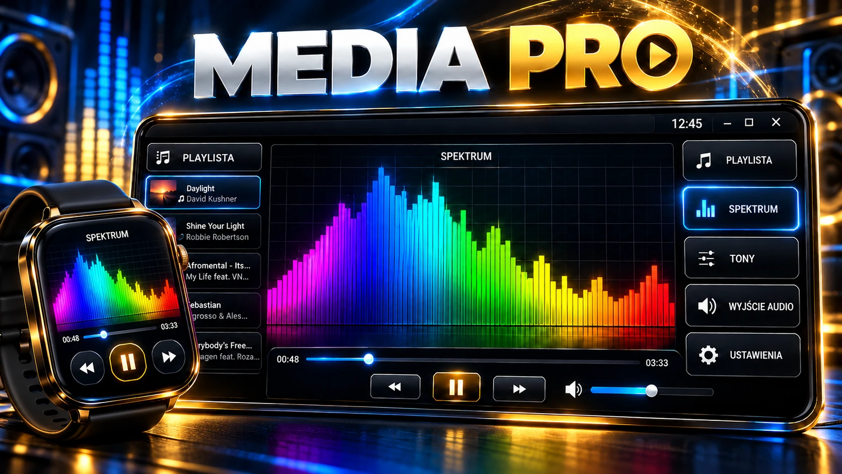 MEDIA PRO Music Video Player for Android