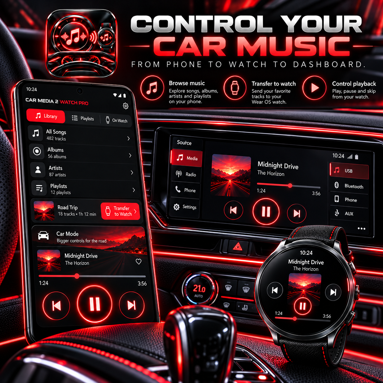 CAR MEDIA 2 WATCH PRO — 1