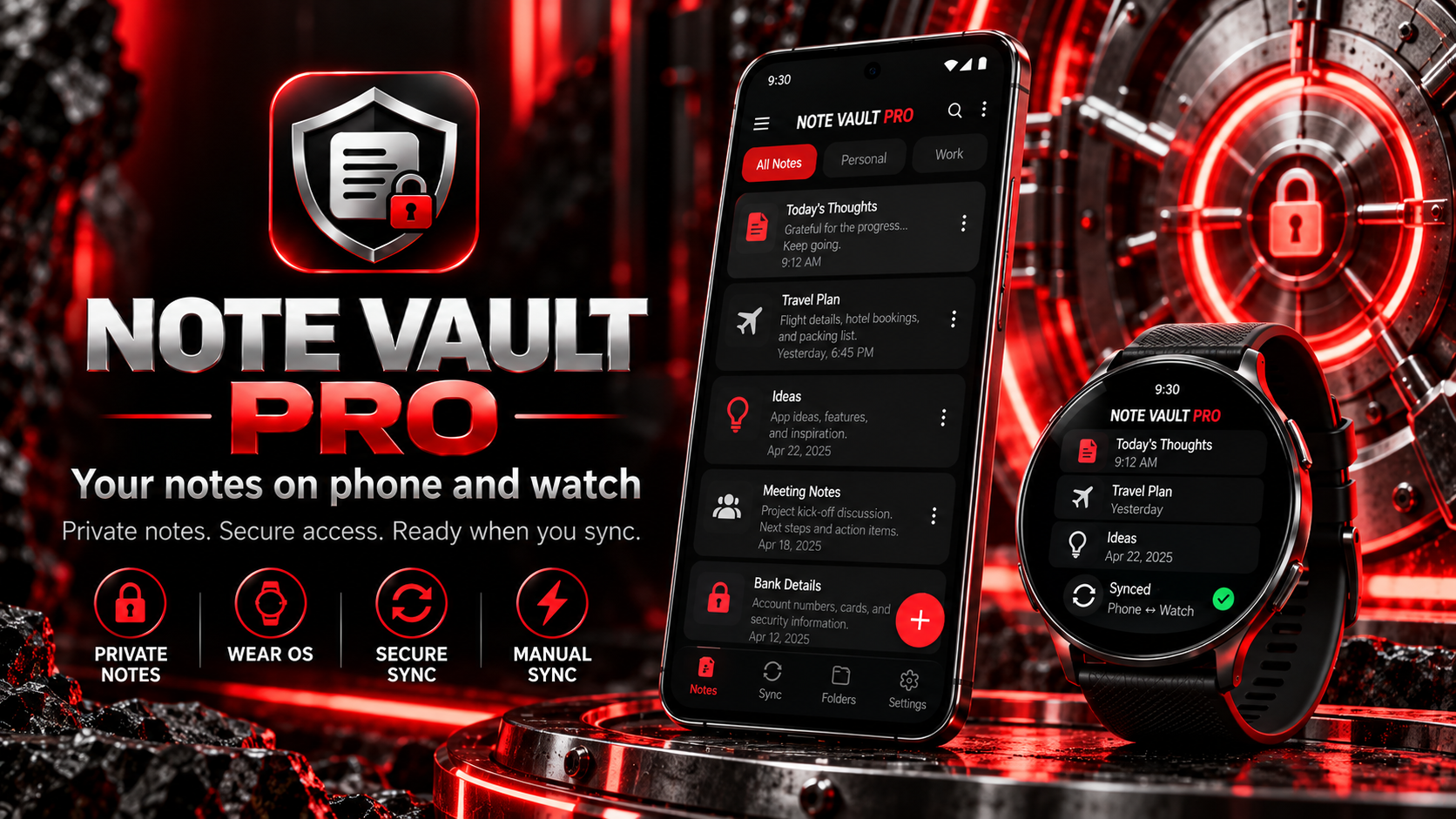 NOTE VAULT PRO — 2