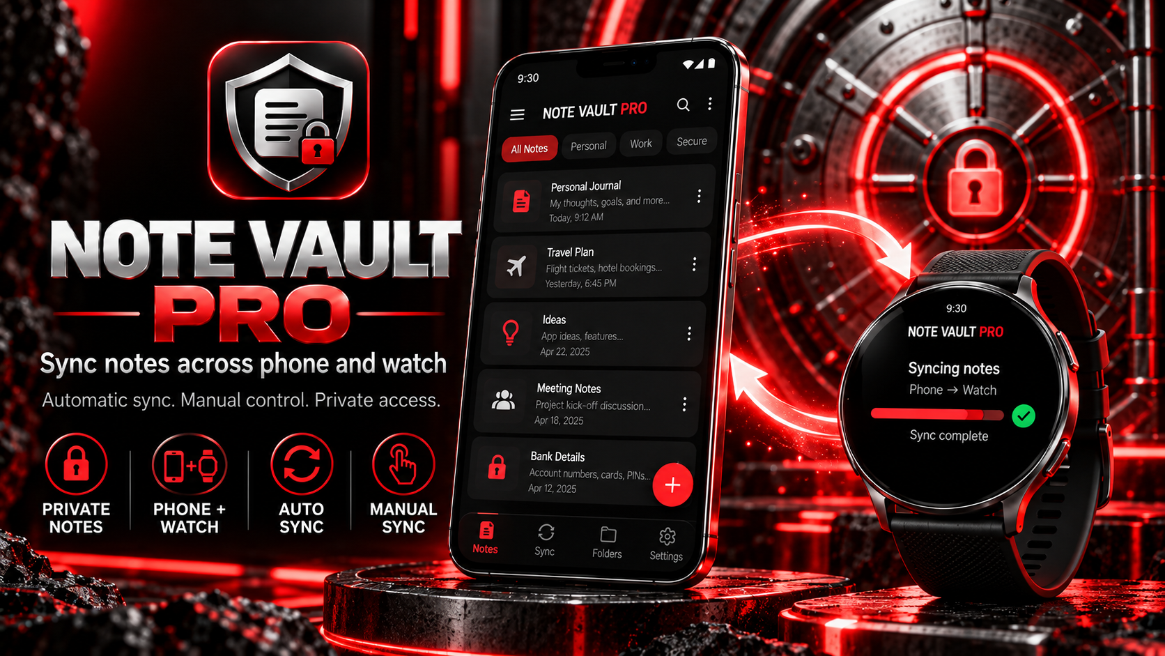 NOTE VAULT PRO — 3