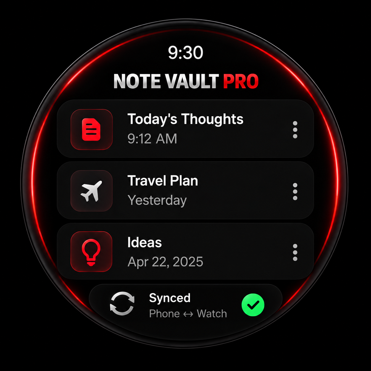 NOTE VAULT PRO — 6
