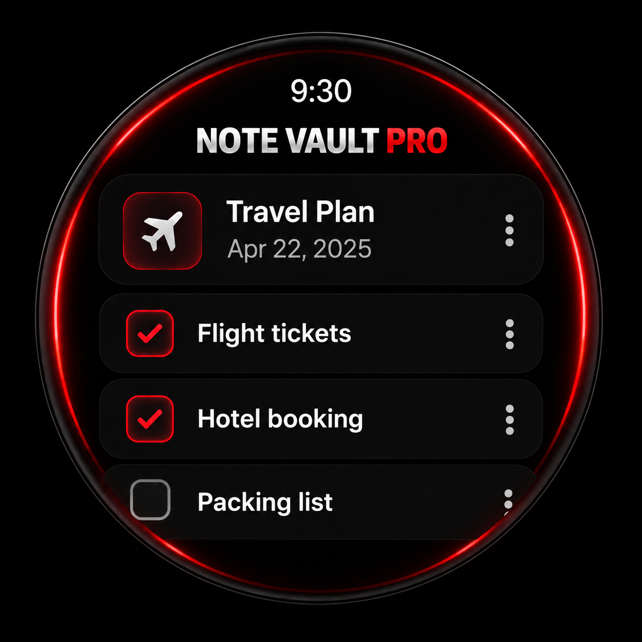 NOTE VAULT PRO — 8