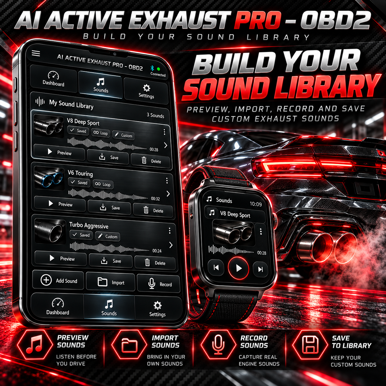 AI ACTIVE EXHAUST PRO – OBD2 — 3