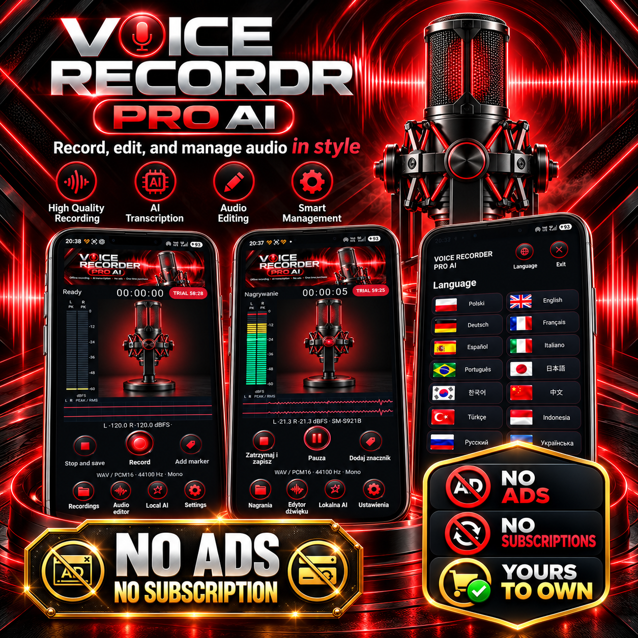 VOICE RECORDER PRO AI — 7