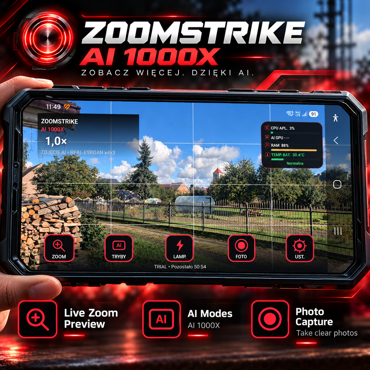 ZOOMSTRIKE AI 1000X — 2